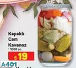 LAV KAPAKLI CAM KAVANOZ 1000 CC LAV KAPAKLI CAM KAVANOZ 1000 CC